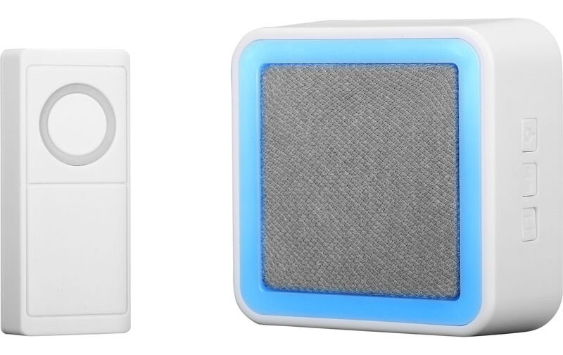 Zvonček MagicHome Intelligent, bezdrôtový, domový, na baterky, RGB LED,16 melódií, IPX4