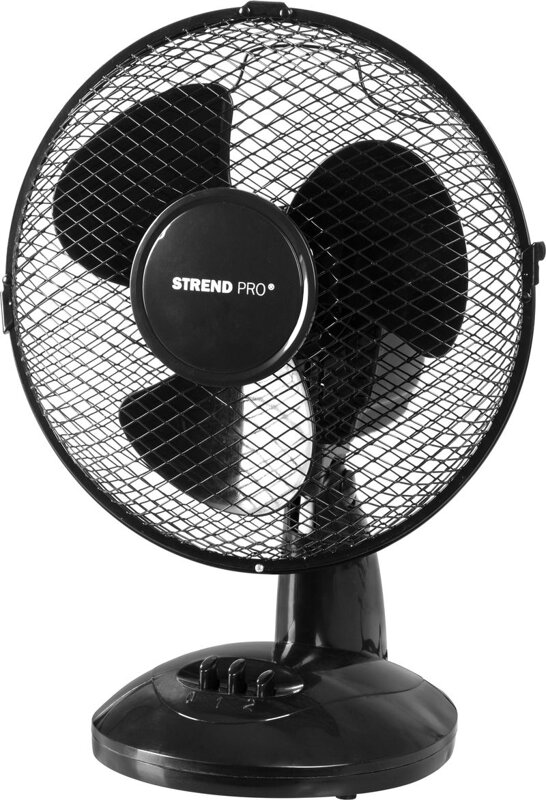 Ventilátor Strend Pro,stol.čierny, 23cm