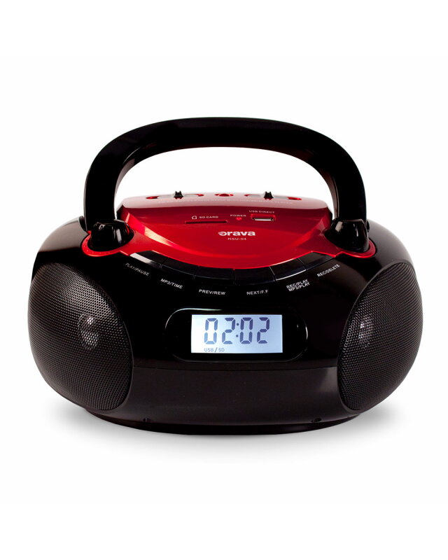 Orava RSU-04 R Rádio USB/SD prehrávač Orava RSU-04 R Rádio USB/SD prehrávač