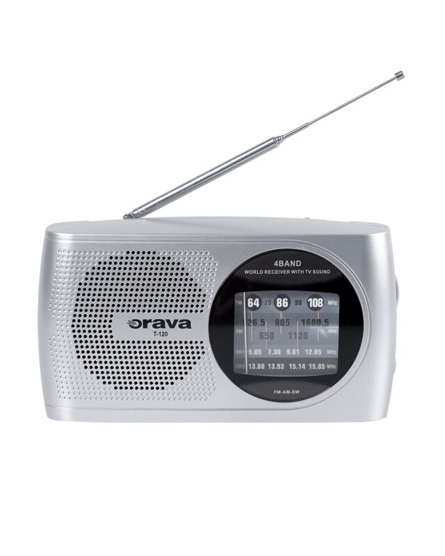 Orava T-120 S prenosný rádio prijímač Orava T-120 S prenosný rádio prijímač