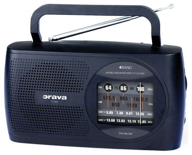 Orava T-120 B prenosné rádio