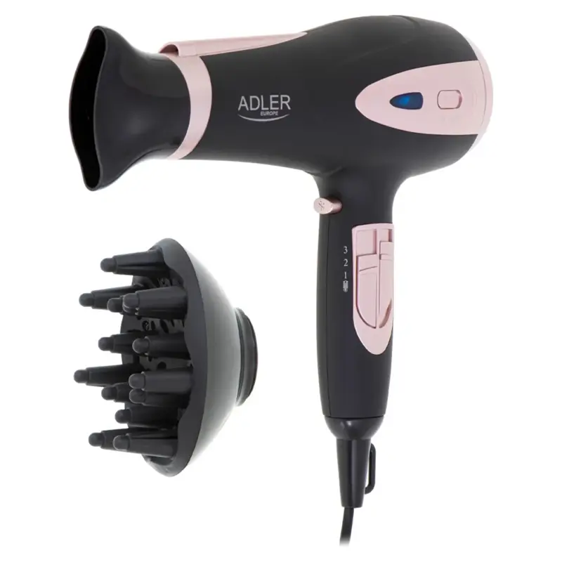 Adler AD 2248 fén na vlasy 2200W čierna