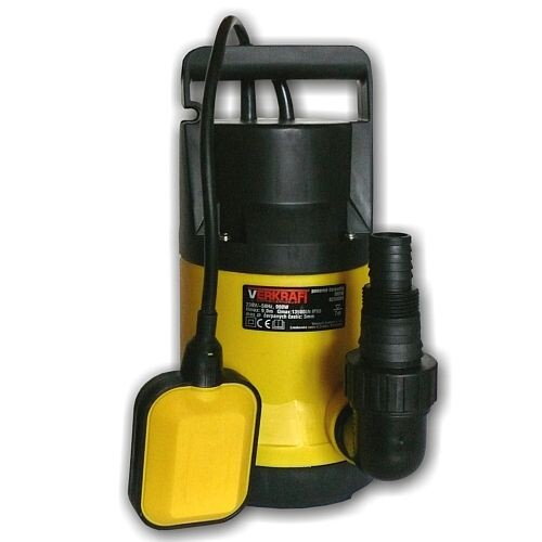 Čerpadlo ponorné na čístú vodu, 900 W, Verkraft 0200009 Čerpadlo ponorné na čístú vodu, 900 W, Verkraft 0200009