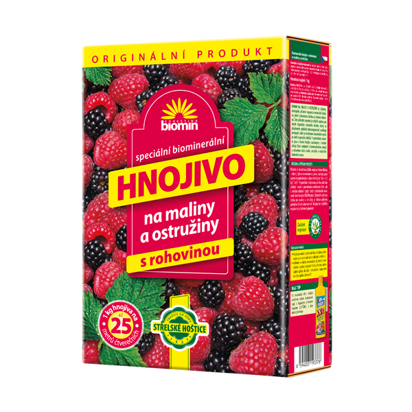 Hnojivo ORGAMIN na maliny 1kg