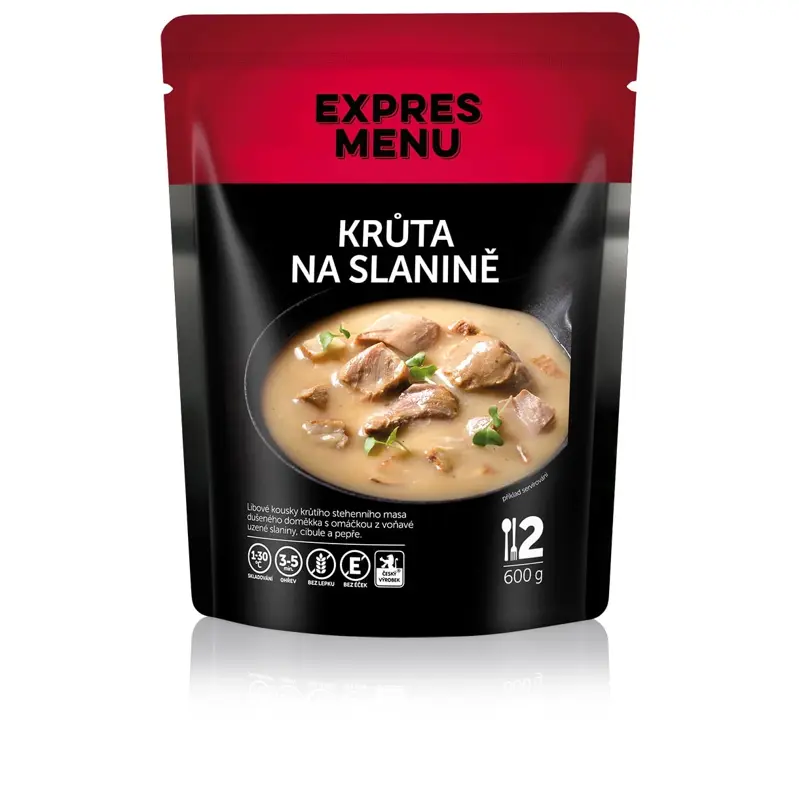 Expres menu Morka na slanine 2 porcie 600g