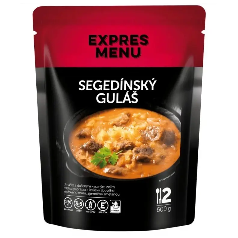 Expres menu Segedínsky guláš 2 porcie 600g