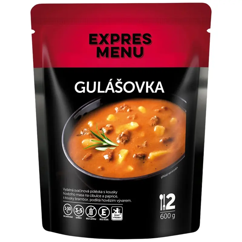 Expres menu Gulášovka 2 porcie 600g