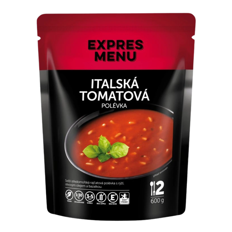 Expres menu Talianska paradajková polievka 2 porcie 600g