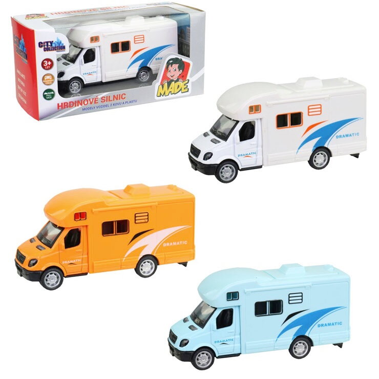 Obytné auto kovové spätný chod Obytné auto kovové spätný chod