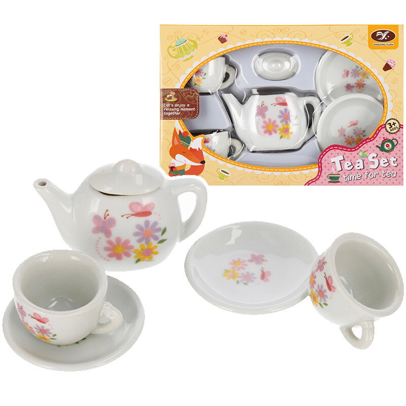 Čajový set - kvety Čajový set - kvety