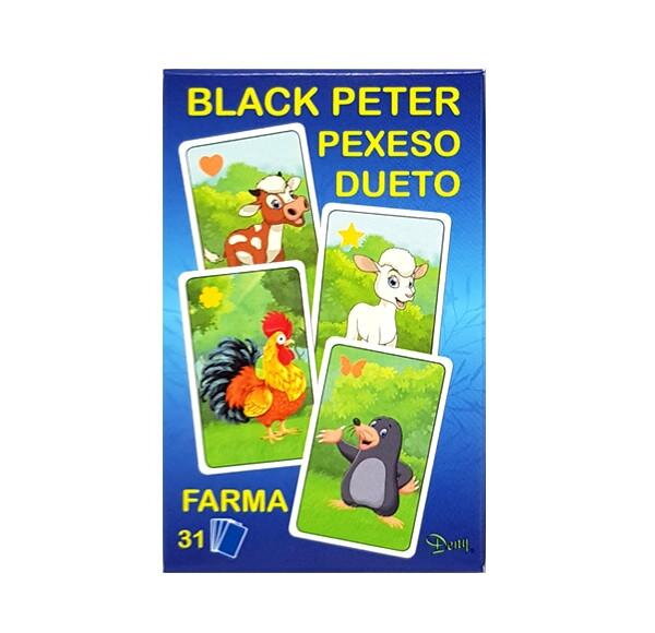 Hra čierny Peter 3v1 Farma Hra čierny Peter 3v1 Farma