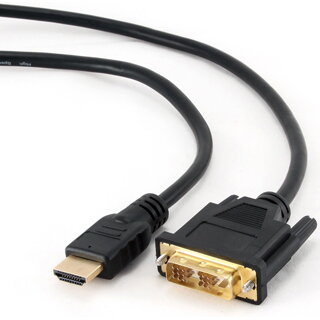 PremiumCord Prepojovací kábel HDMI samec/DVI samec 1m KPHDMD1