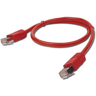 GEMBIRD Patch kábel UTP 0.5m red PP12-0.5M/R