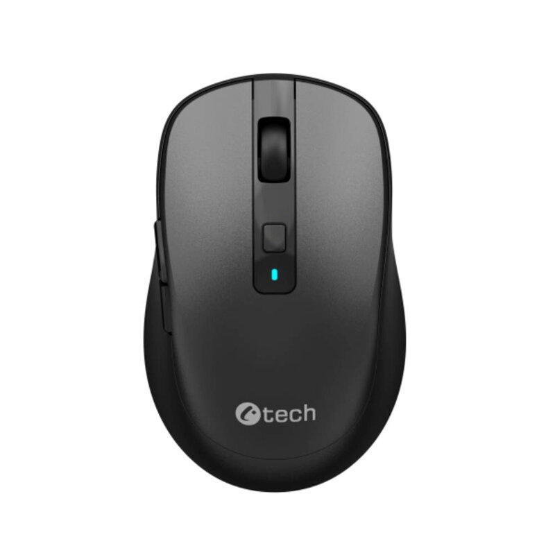 C-TECH Myš WLM-19, Bezdrôtová, čierna
