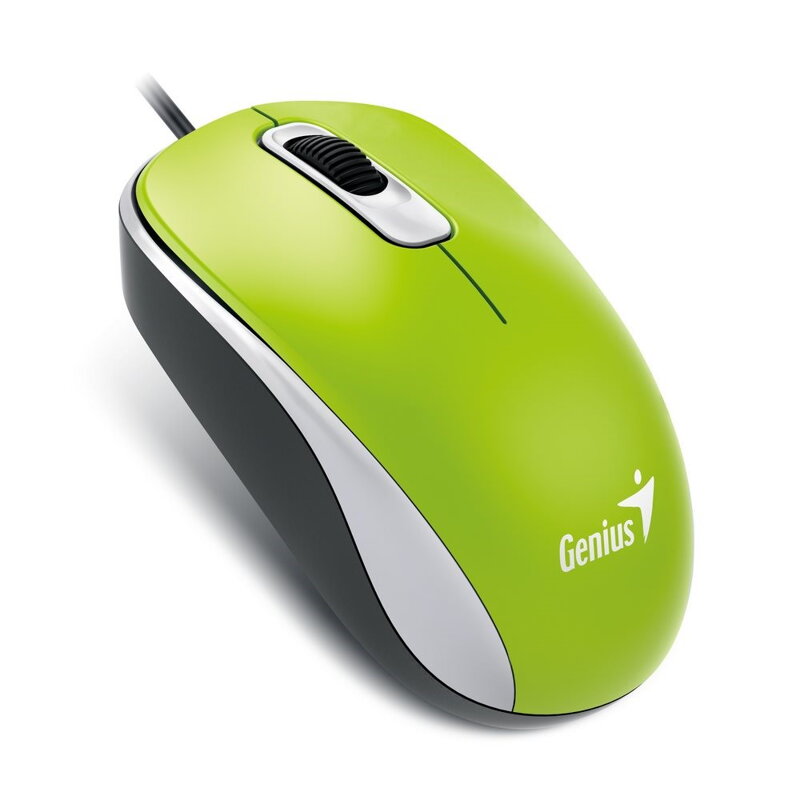 Myš GENIUS DX-110 USB zelená