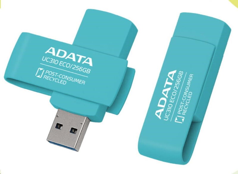 ADATA Flash Disk 64GB UC310E ECO, USB 3.2 , modrá ADATA Flash Disk 64GB UC310E ECO, USB 3.2 , modrá