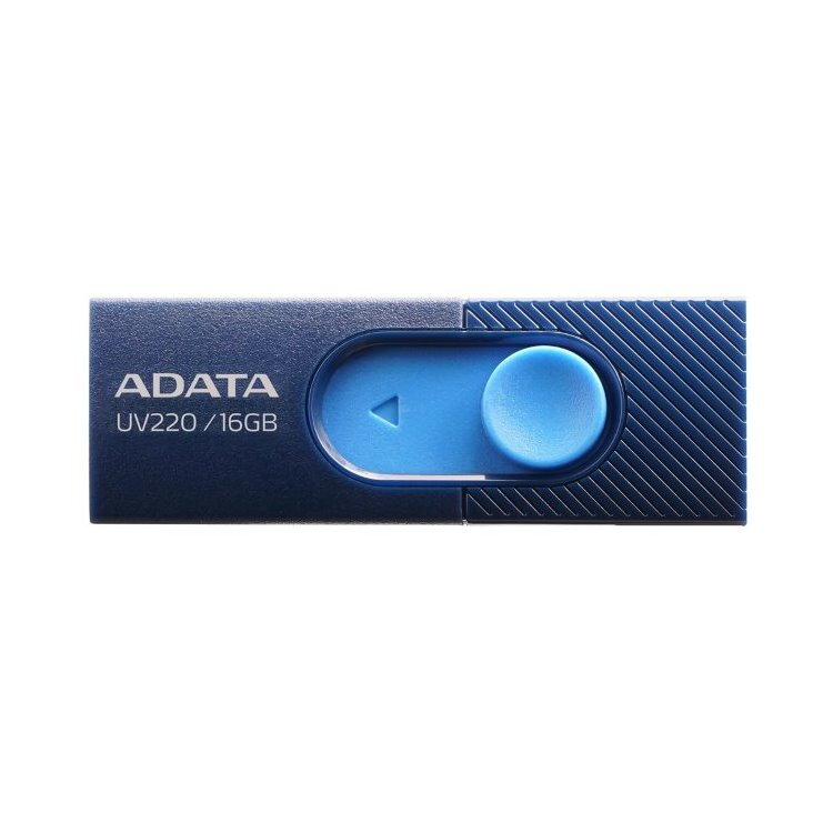 ADATA Flash Disk 16GB UV220, USB 2.0 Dash Drive, modrý/Navy