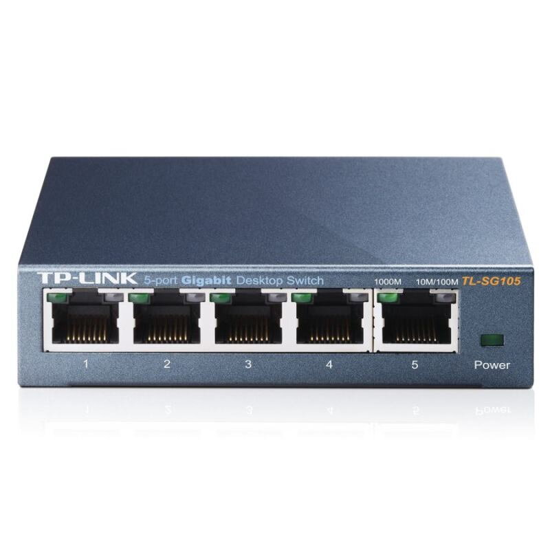 TP-LINK TL-SG105 Switch 5-Port/10/100/1000Mbps/Desk