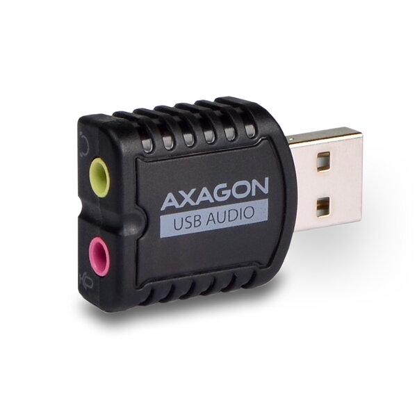 AXAGON ADA-10, USB 2.0 - Externá zvuková karta MINI, 48 kHz/16-bit stereo, vstup USB-A AXAGON ADA-10, USB 2.0 - Externá zvuková karta MINI, 48 kHz/16-bit stereo, vstup USB-A