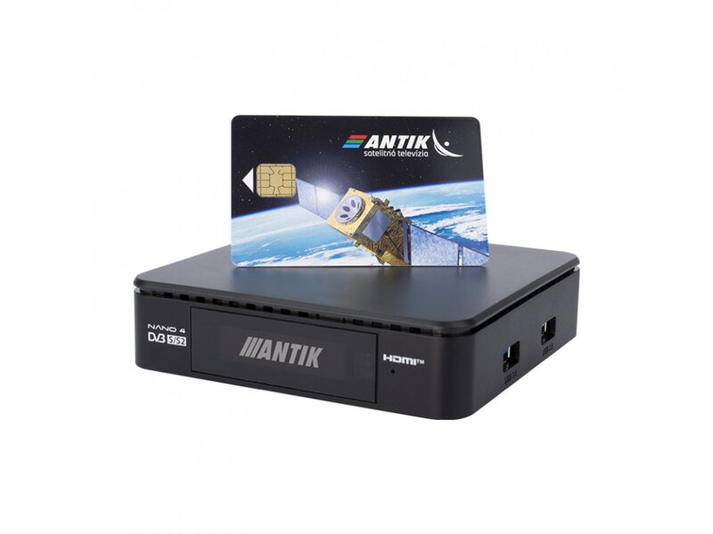 Antik NANO 4S + karta AntikSAT