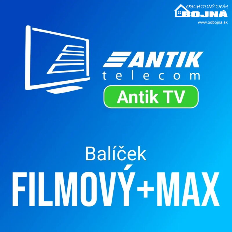 Antik TV Filmový balík + MAX