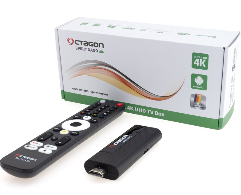 Android stick OCTAGON SPIRIT NANO 4K UHD HDR10+ ANDROID TV Android stick OCTAGON SPIRIT NANO 4K UHD HDR10+ ANDROID TV