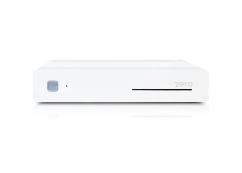 VU+ ZERO Rev.2 HEVC H.265 DVB-S2 prijímač biely