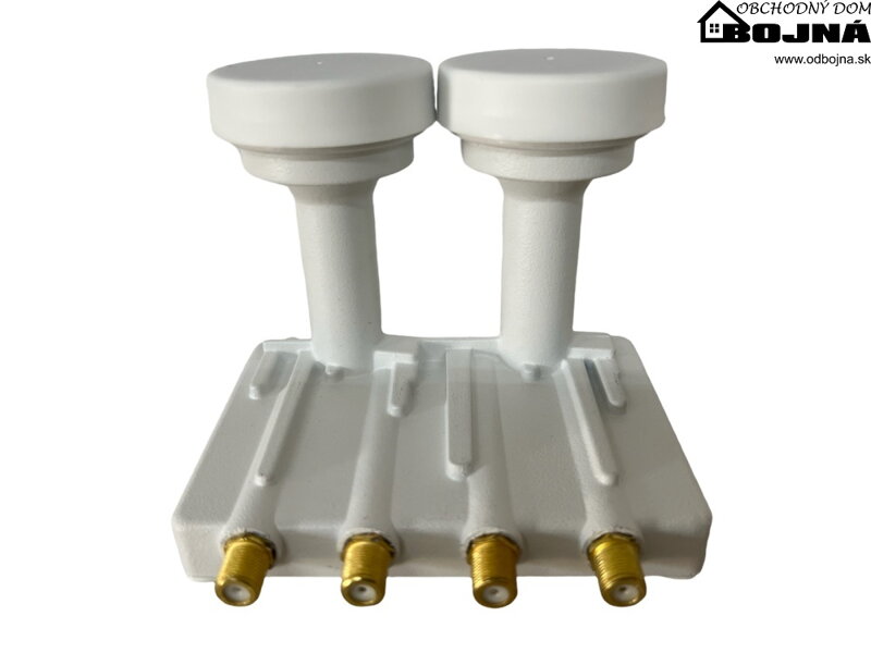 DI-WAY LNB MONOBLOCK QUAD 0,1dB 4,3st, WHITE LEOPARD LINE DI-WAY LNB MONOBLOCK QUAD 0,1dB 4,3st, WHITE LEOPARD LINE