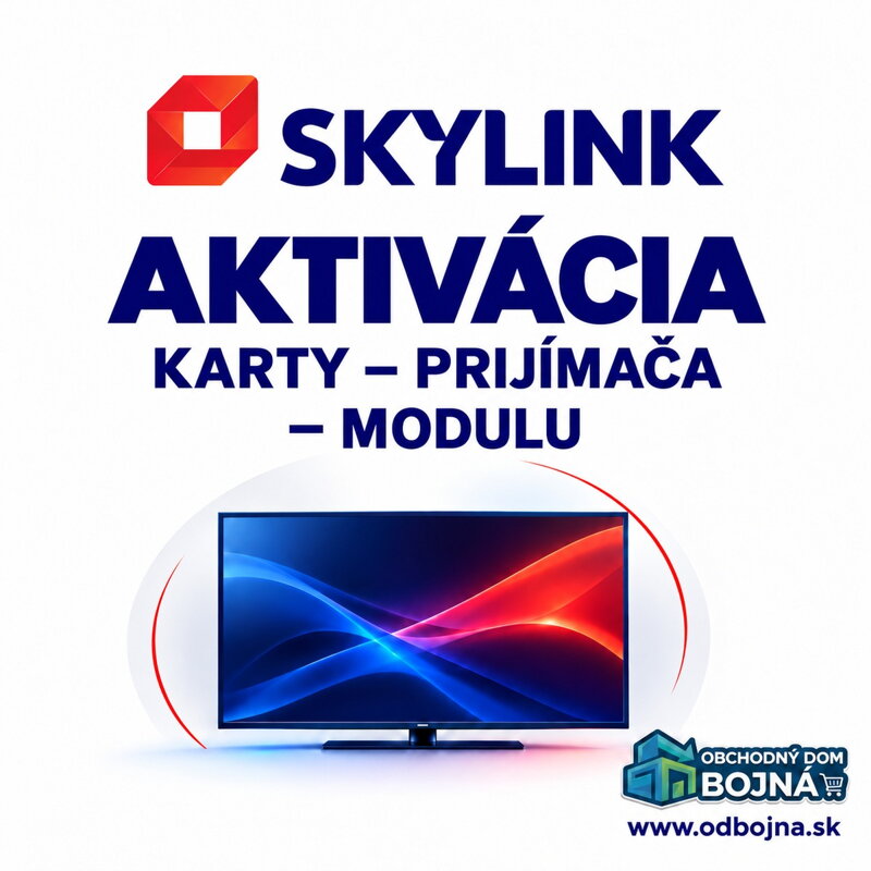 Aktivácia karty - prijímača - modulu Skylink