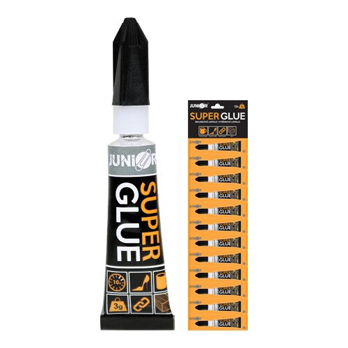 Lepidlo sekundové Super glue 3 g Lepidlo sekundové Super glue 3 g