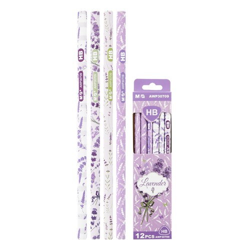 Ceruzka grafitová M&G trojhranná HB, Lavender Ceruzka grafitová M&G trojhranná HB, Lavender