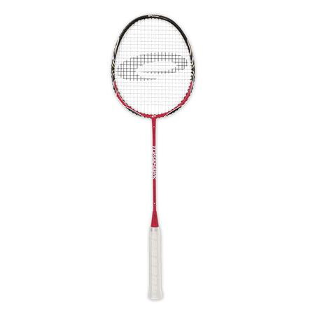 TOMAHAWK - badmintonová raketa červená v obale cez rameno TOMAHAWK - badmintonová raketa červená v obale cez rameno