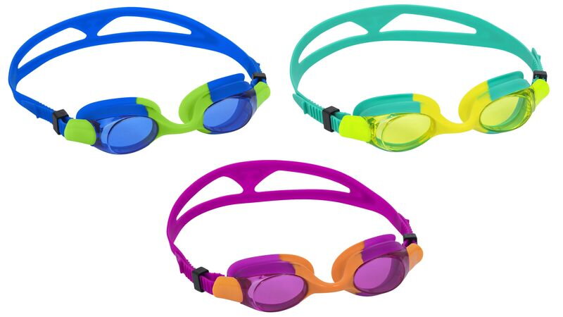 Okuliare Bestway® 21065, Lightning Pro Goggles, mix farieb, plavecké, do vody Okuliare Bestway® 21065, Lightning Pro Goggles, mix farieb, plavecké, do vody