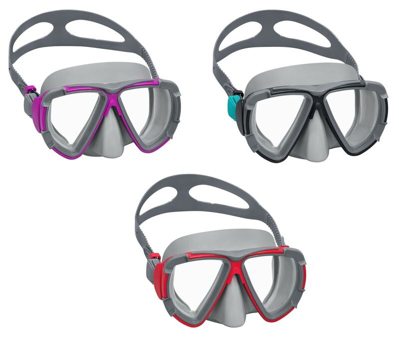 Okuliare Bestway® 22052, Dominator Mask, mix farieb, plavecké, na potápanie, do vody Okuliare Bestway® 22052, Dominator Mask, mix farieb, plavecké, na potápanie, do vody