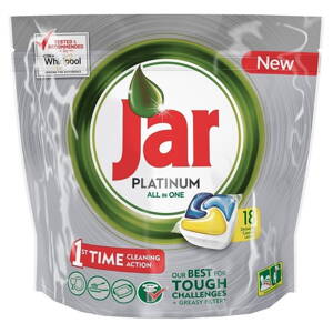 Jar tablety do umývačky Platinum Yellow 18ks