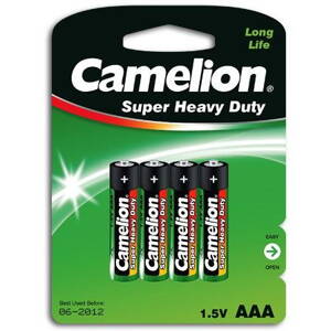 CAMELION Batérie SUPER HD zink-chlorid AAA 4ks R03 10000403