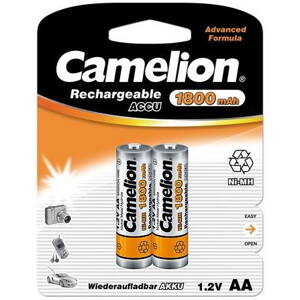 CAMELION Batérie nabíjateľné AA 2ks NI-MH 1800mAh NH-AA1800-BP2 17018206