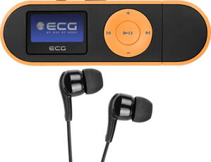 ECG PMP 20 4GB Black&Orange Mp3 prehrávač