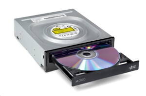 HITACHI LG - interná mechanika DVD-W/CD-RW/DVD±R/±RW/RAM/M-DISC GH24NSD5, 24x SATA, Black, bulk bez SW