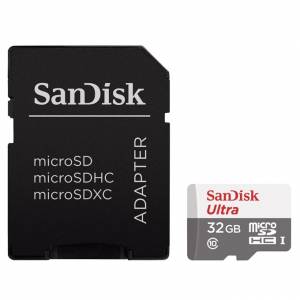 SanDisk Ultra Android microSDHC 32 GB 48 MB/s Class 10 UHS-I, Adaptér