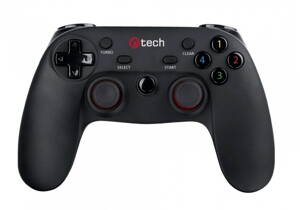 Gamepad C-TECH Lycaon pre PC / PS3 / Android, 2x analóg, X-input, vibračné, bezdrôtový, USB