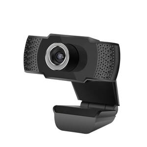 C-TECH webkamera CAM-07HD, 720P, mikrofon, čierna