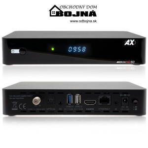 OPTICUM AX HD60 4K UHD, ENIGMA2 , DVB-S2X , CA