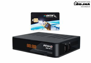 Amiko Mini HD265 HEVC CX LAN + AntikSAT karta
