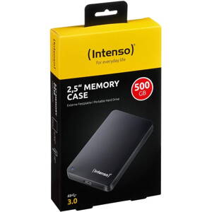 INTENSO 500GB MemoryCase 2,5" USB3.0 čierny