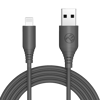 TELLUR Silicone, Kábel, USB/Lightning, 1m, blk