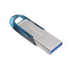 SanDisk Ultra Flair 128GB USB 3.0, USB Kľúč, modrý (SDCZ73-128G-G46B)