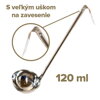 Naberačka kuchynská nerez 120 ml/ 8,2 cm dĺžka 36 cm WW