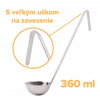 Naberačka kuchynská nerez 360 ml/12 cm dĺžka 36cm   WW
