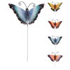 Dekorácia zapichovacia motýľ 61 cm mix